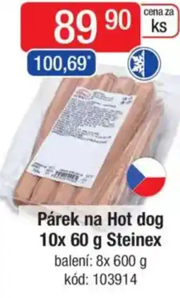 Qanto Párek na Hot dog Steinex nabídka
