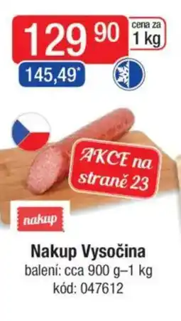 Qanto Nakup Vysočina nabídka