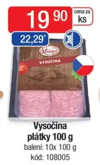 Qanto Vysočina plátky nabídka