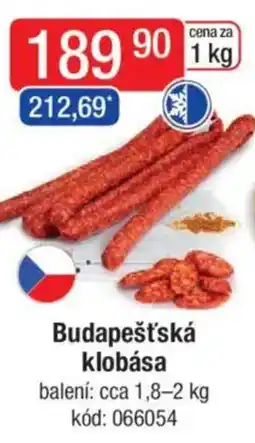 Qanto Budapešťská klobása nabídka