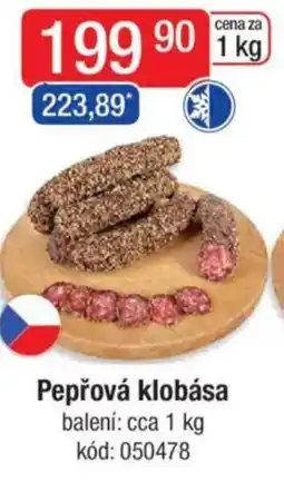 Qanto Pepřová klobása nabídka