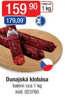 Qanto Dunajská klobása nabídka