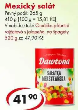 CBA Mexický salát, 410 g nabídka