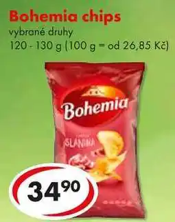 CBA Bohemia chips, 120-130 g nabídka
