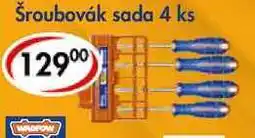 CBA Šroubovák sada 4 ks nabídka