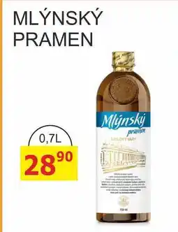 BENE Nápoje MLÝNSKÝ PRAMEN 0,7L nabídka