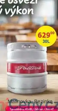 BENE Nápoje Poděbradka Poctivá Malinovka 30l nabídka