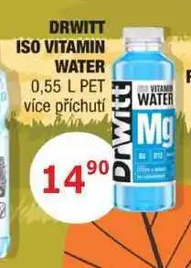 BENE Nápoje DRWITT ISO VITAMIN WATER 0,55 L PET nabídka