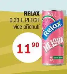 BENE Nápoje RELAX 0,33 L PLECH nabídka