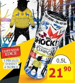BENE Nápoje BIG SHOCK WINTER EDITION 0,5l nabídka