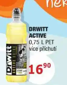 BENE Nápoje DRWITT ACTIVE 0,75 L PET nabídka