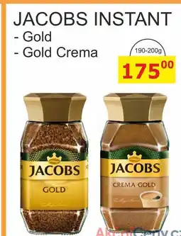 BENE Nápoje JACOBS Gold 200g nabídka