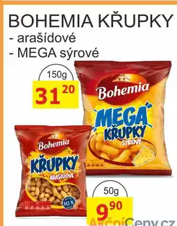 BENE Nápoje BOHEMIA KŘUPKY - arašídové 150g nabídka