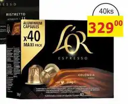 BENE Nápoje L'OR kapsle do kávovaru 40ks nabídka