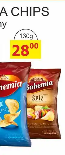 BENE Nápoje Bohemia Chips 130g, různé druhy nabídka