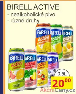 BENE Nápoje BIRELL ACTIVE - nealkoholické pivo 0,5l plech nabídka