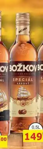 BENE Nápoje Božkov Speciál Kávový 0,5l, vybrané druhy 0.5l nabídka