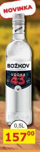 BENE Nápoje BOŽKOV VODKA 43, 0.5l nabídka
