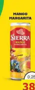 BENE Nápoje SIERRA MANGO MARGARITA 0,25l míchaný drink, plech nabídka