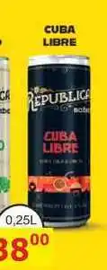 BENE Nápoje BOŽKOV REPUBLICA CUBA LIBRE 0,25l míchaný drink, plech nabídka