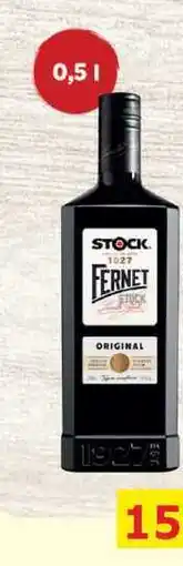 BENE Nápoje Fernet Stock 0,5l, vybrané druhy 0.5l nabídka