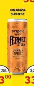 BENE Nápoje FERNET STOCK ORANZA SPRITZ 0,25l míchaný drink, plech nabídka
