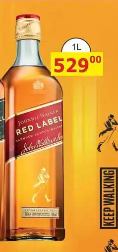 BENE Nápoje Johnnie Walker Red label skotská whisky 1l nabídka