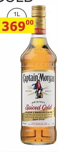 BENE Nápoje Captain Morgan Original Spiced Gold 1L nabídka