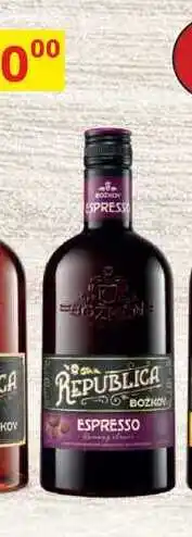 BENE Nápoje Božkov Republica ESPRESSO 0,5l nabídka