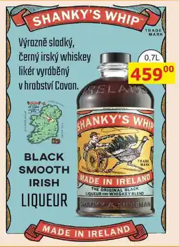 BENE Nápoje SHANKY'S WHIP whiskey likér 0,7l nabídka
