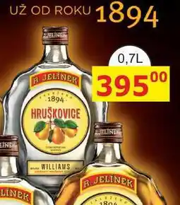 BENE Nápoje R. JELÍNEK Hruškovice 0,7l nabídka