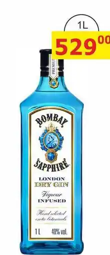 BENE Nápoje BOMBAY A SAPPHIRE LONDON DRY GIN 1L nabídka