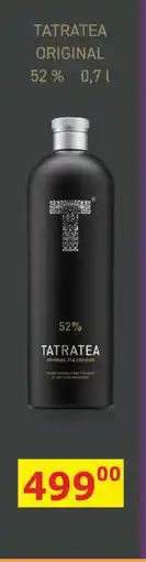 BENE Nápoje TATRATEA ORIGINAL 52 % 0,7l nabídka
