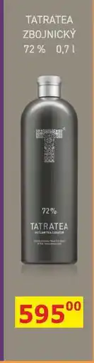 BENE Nápoje TATRATEA ZBOJNICKÝ 72% 0,7l nabídka