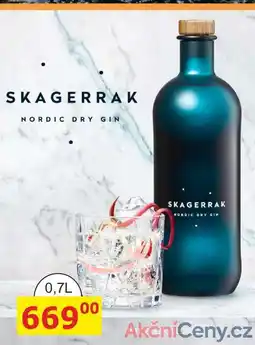 BENE Nápoje SKAGERRAK NORDIC DRY GIN 0,7L nabídka