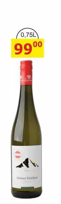 BENE Nápoje Grüner Veltliner 0,75L nabídka