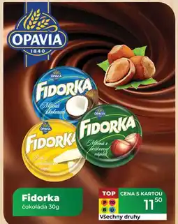 Tamda Foods Fidorka čokoláda 30g nabídka
