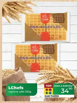 Tamda Foods L'Chefs vaječné vafle 250g nabídka