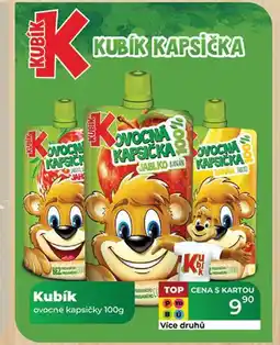 Tamda Foods Kubík ovocné kapsičky 100g nabídka