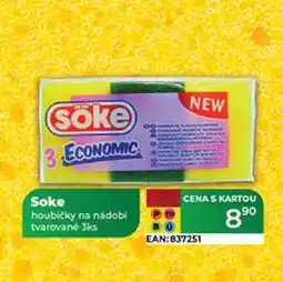 Tamda Foods Soke houbičky na nádobi tvarované 3ks nabídka