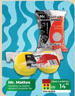 Tamda Foods Mr. Mattes houbičky na nádobí/ abrazivní houbičky 2ks nabídka