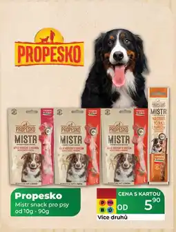 Tamda Foods Propesko Mistr snack pro psy od 10g - 90g nabídka