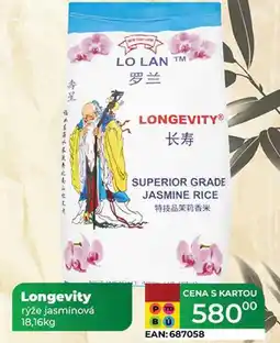 Tamda Foods Longevity rýže jasmínová 18,16kg nabídka