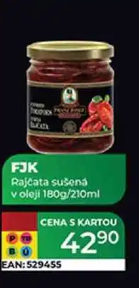 Tamda Foods FJK Rajčata sušená v oleji 180g/210ml nabídka