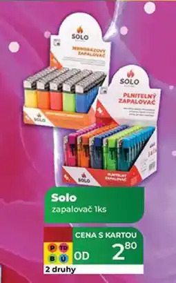 Tamda Foods SOLO zapalovač lks nabídka