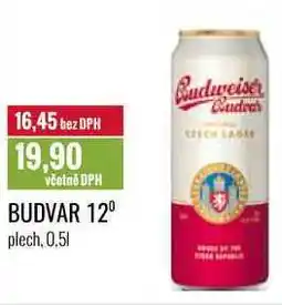 Ratio BUDVAR 12° 0,5l nabídka