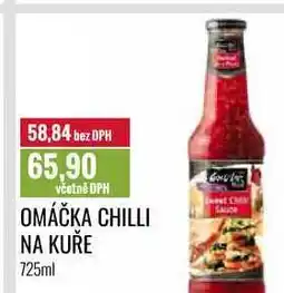 Ratio OMÁČKA CHILLI NA KUŘE 725ml nabídka