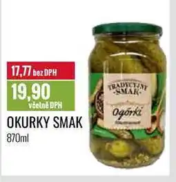 Ratio OKURKY SMAK 870ml nabídka