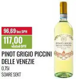 Ratio PINOT GRIGIO PICCINI DELLE VENEZIE 0,75l nabídka