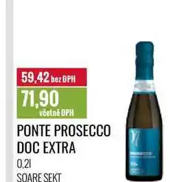 Ratio PONTE PROSECCO DOC EXTRA 0,2l nabídka